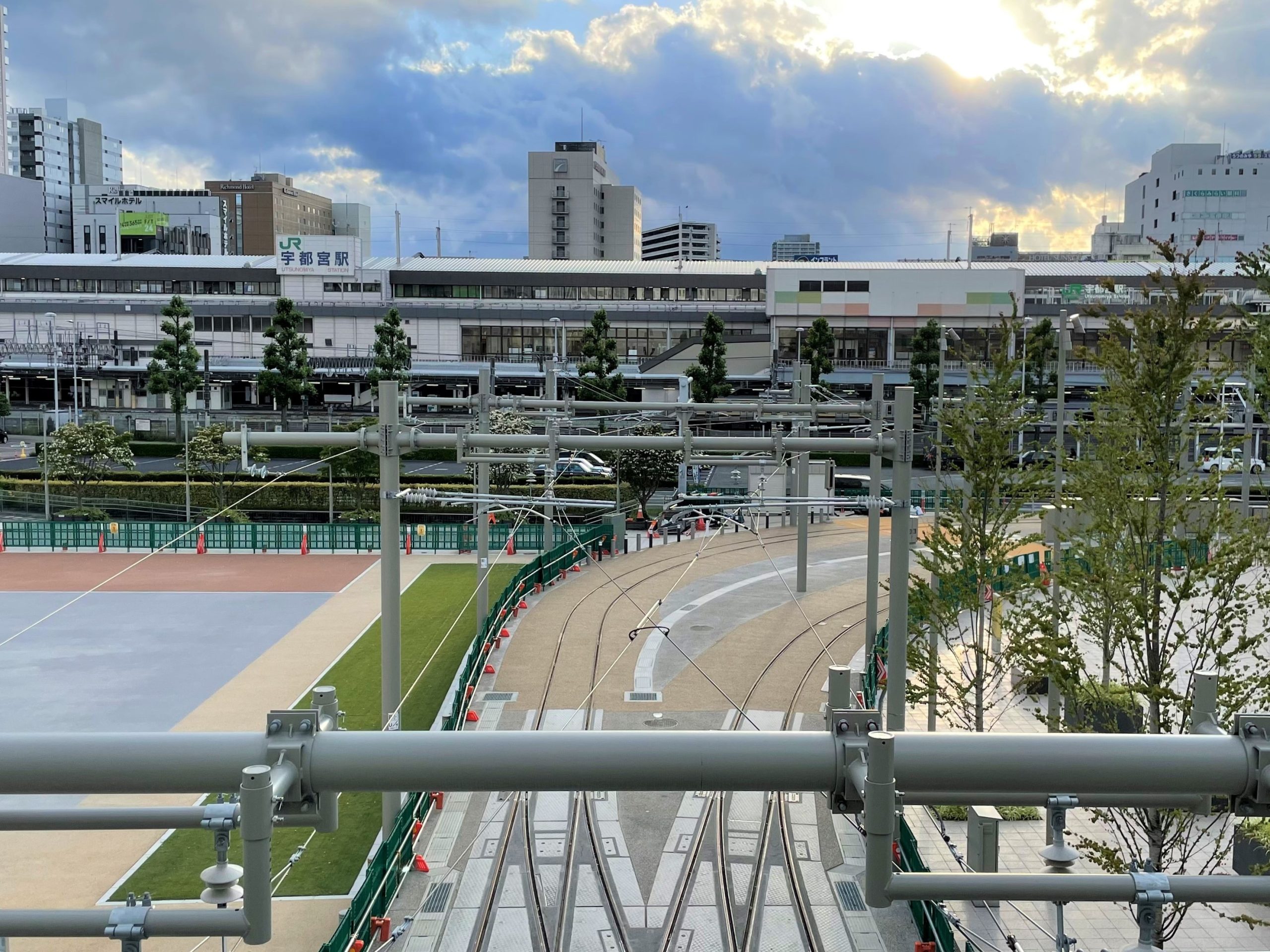宇都宮市 LRT電車線路設備工事JV（分割2号）のサムネイル